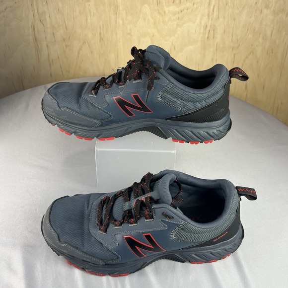 New Balance MT510RB5 Men's 10.5 Navy Red Trail Running Shoes Sneakers - Picture 3 of 16